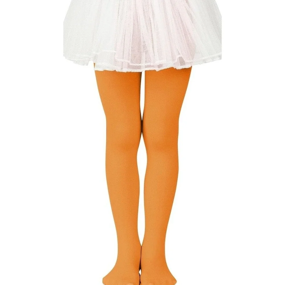 Century Star Ballet Tights Toddler S Orange New Dance Halloween 1-3 Years
